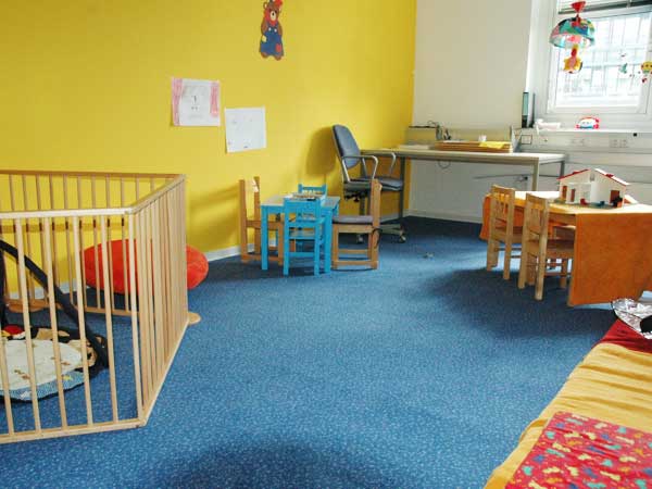 Eltern Kind Raum im Fachbereich, Spiel und Betreuungsmöglichkeiten für Kinder von 6 Monaten bis 12 Jahren, Nutzung für besondere Anlässe nach Voranmeldung