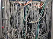 Bild-Netzwerkschrank