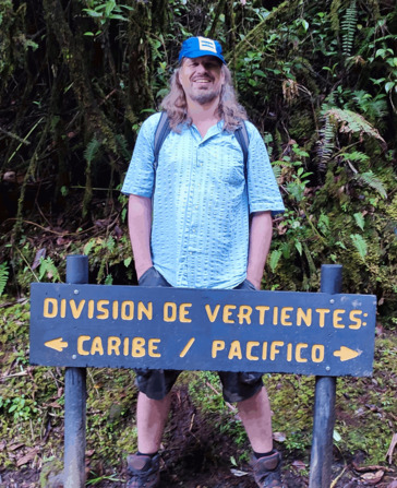 Continental Divide in Costa Rica
