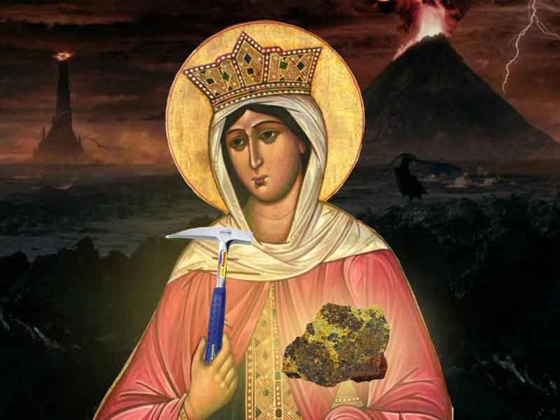 Die Hl. Barbara leidet, tauft und feiert wieder!